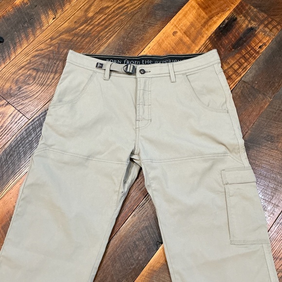 prAna Stretch Zion Pant Men’s 34 W × 34 L Sandbar Technical Hiking Chino - Picture 8 of 16